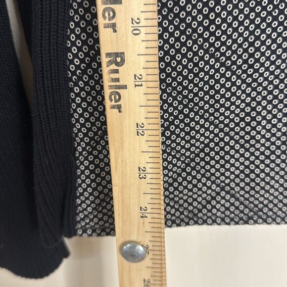 J.McLaughlin Quilted Knit wool silk cotton Jacket size small spring cute - Picture 7 of 9